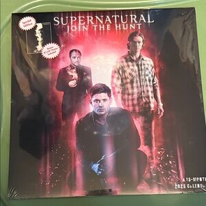 ⭐️⭐️SALE⭐️⭐️Supernatural 2026 Wall Calendar- 16 month with BONUS POSTER included